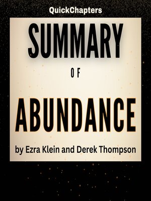 cover image of Summary of Abundance